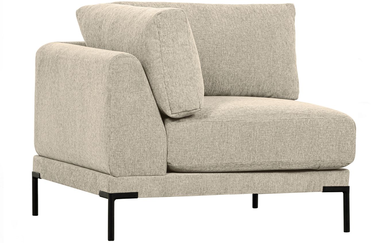 WOOOD P&iacute;skově hněd&yacute; l&aacute;tkov&yacute; rohov&yacute; modul Coulee 100 x 100 cm