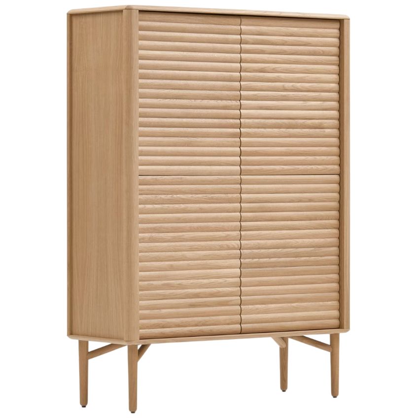 Dubová komoda Kave Home Lenon 104,5 x 40 cm