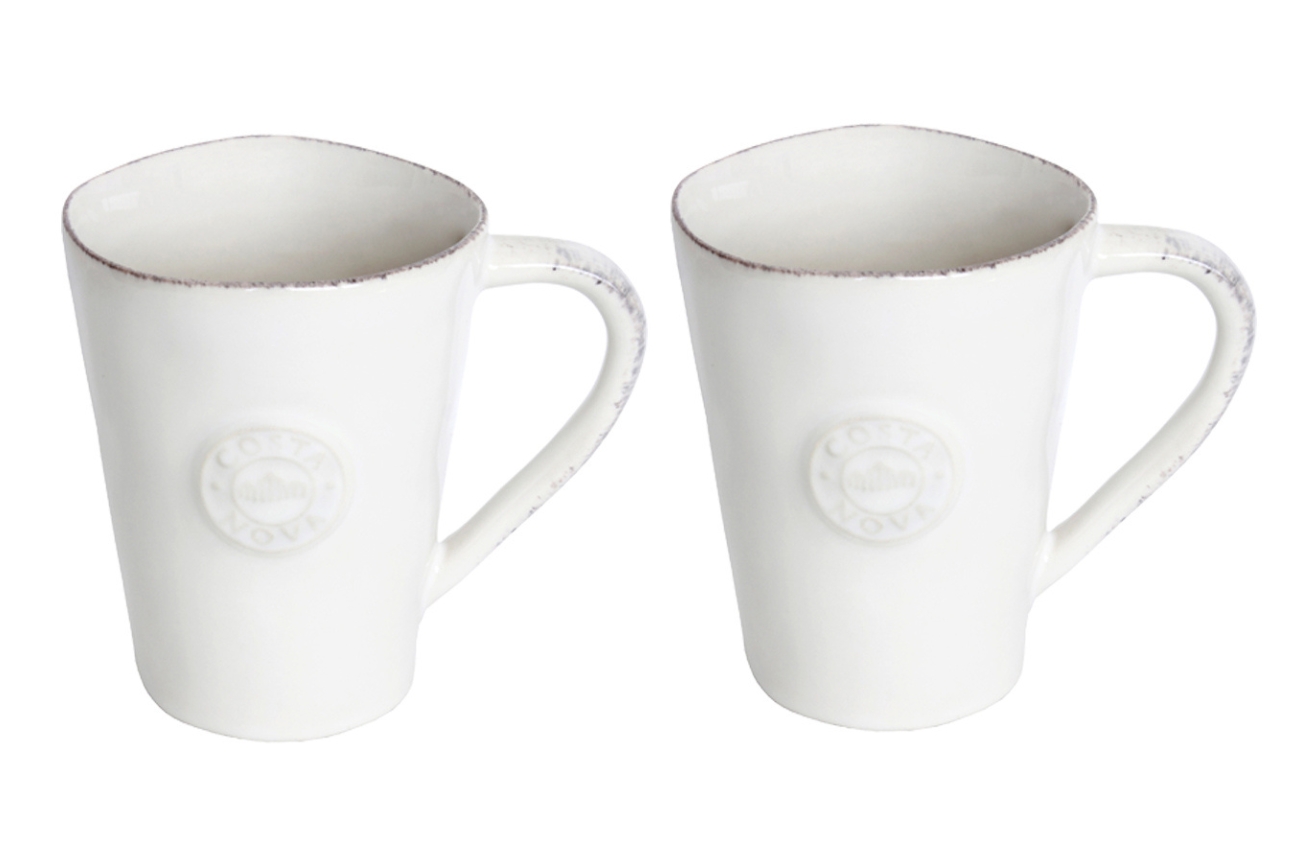 Set dvou bílých hrnků COSTA NOVA NOVA 0,36 l