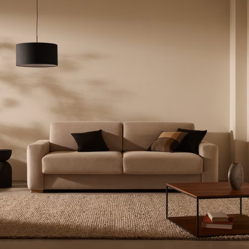 Černé stínidlo Kave Home Santana 50 cm