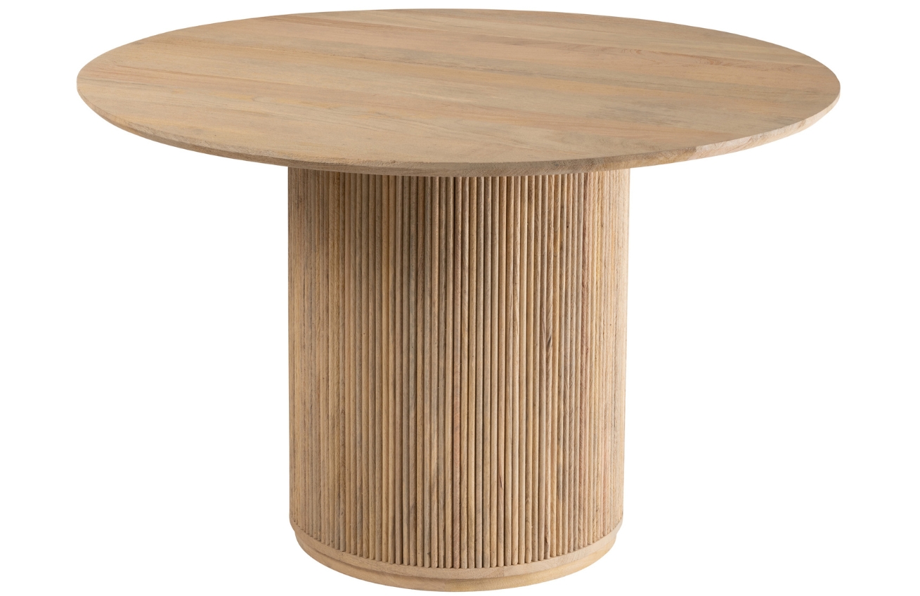 Mangov&yacute; j&iacute;deln&iacute; stůl J-line Vincenzo 120 cm