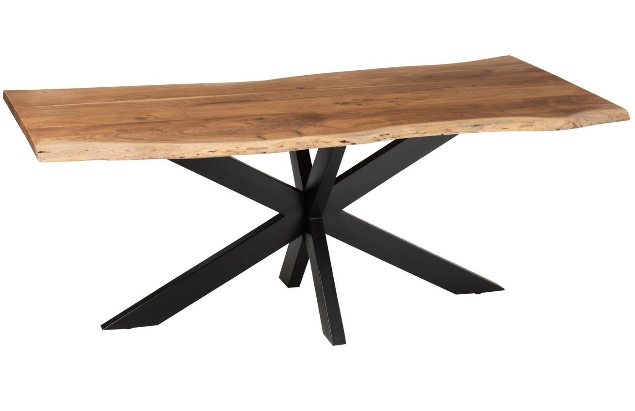 Ak&aacute;ciov&yacute; j&iacute;deln&iacute; stůl J-line Gary 200 x 90 cm