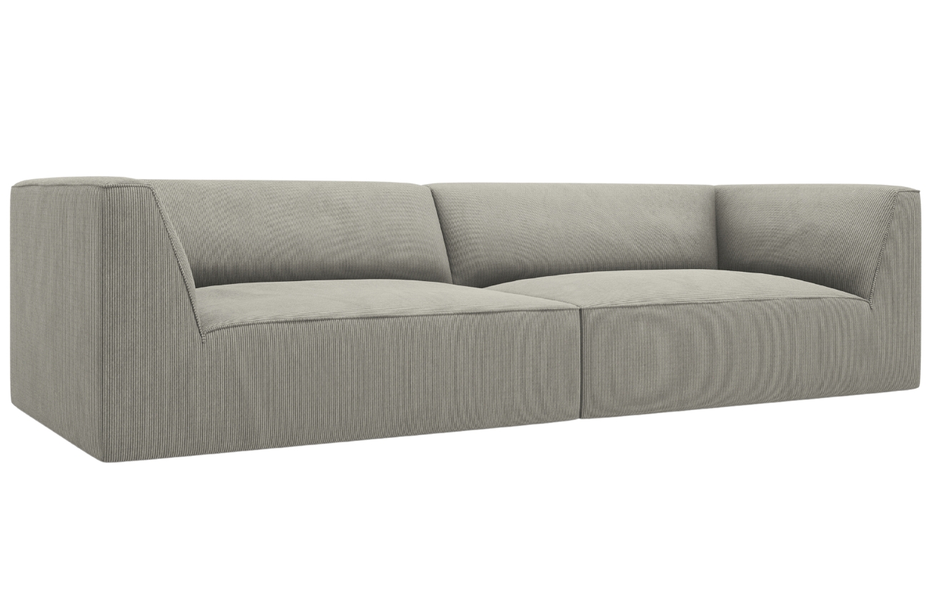 &Scaron;ed&aacute; man&scaron;estrov&aacute; čtyřm&iacute;stn&aacute; pohovka MICADONI Ruby 302 cm