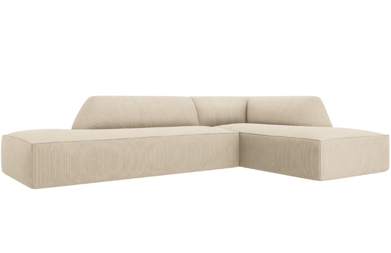 B&eacute;žov&aacute; man&scaron;estrov&aacute; rohov&aacute; pohovka MICADONI Ruby 273 cm, prav&aacute;