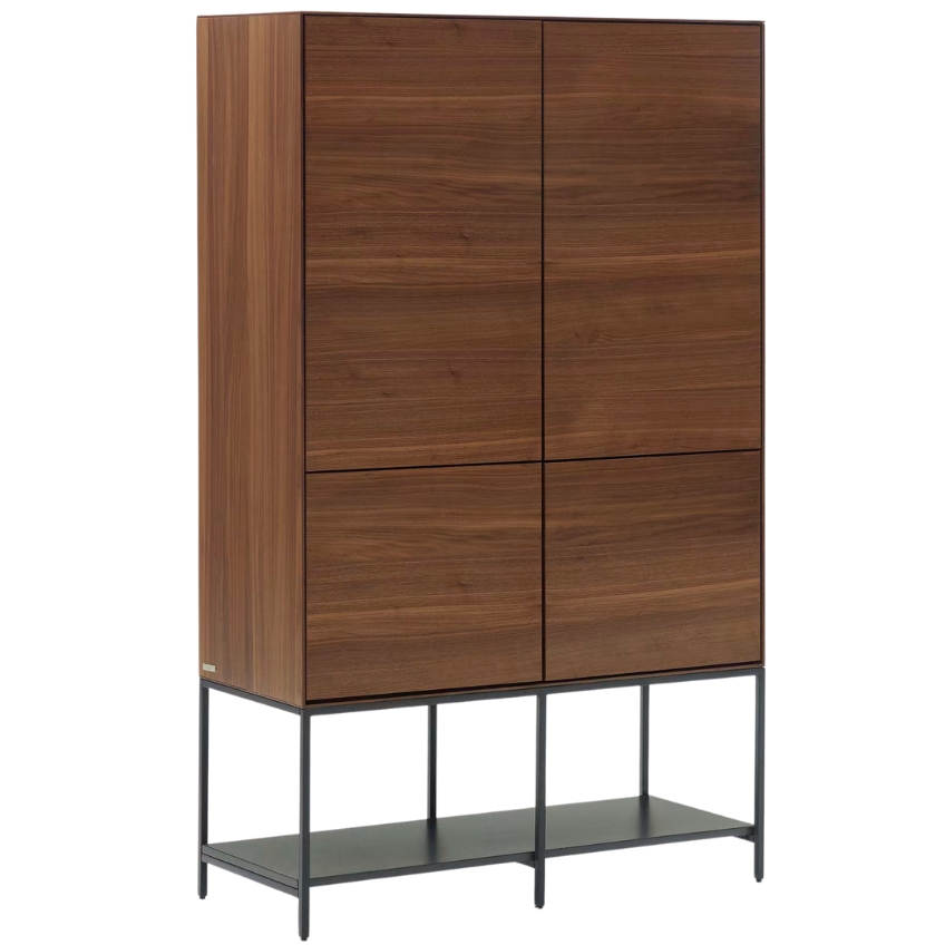 Ořechová komoda Kave Home Vedrana 97,5 x 40 cm