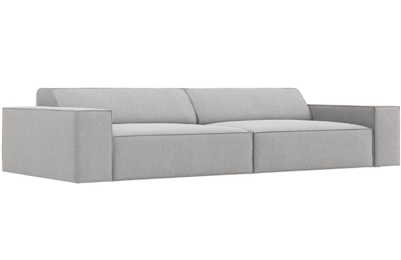 &Scaron;ed&aacute; l&aacute;tkov&aacute; čtyřm&iacute;stn&aacute; pohovka MICADONI Jodie 244 cm