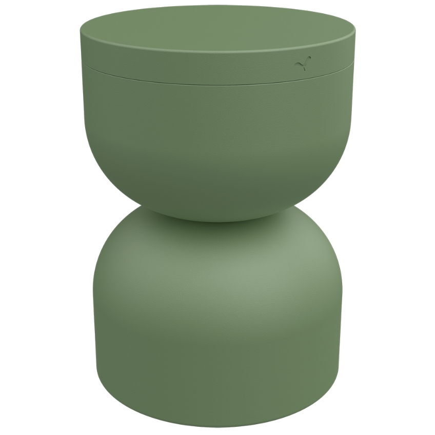 Kaktusově zelen&yacute; hlin&iacute;kov&yacute; zahradn&iacute; stolek Fermob Piapolo 32 cm