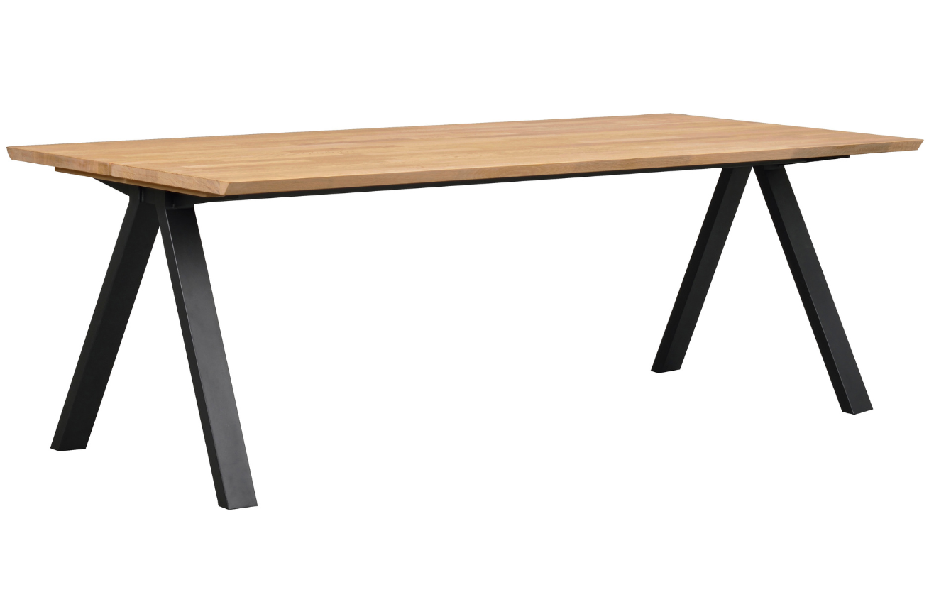 Dubov&yacute; j&iacute;deln&iacute; stůl ROWICO CARRADALE 220 x 100 cm