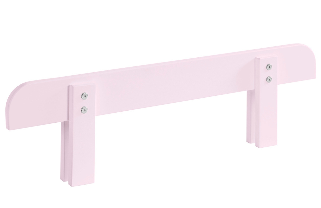 Růžová lakovaná dětská zábrana Vipack Kiddy 24,5 x 90,5 cm