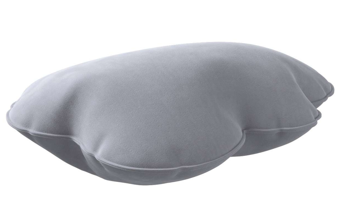 Šedý polštář ve tvaru mráčku Soft Cloud 55 cm