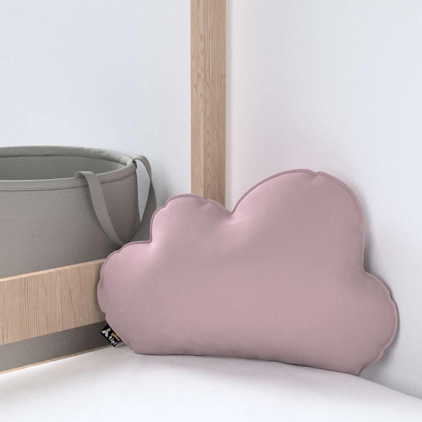 Yellow Tipi Růžový polštář ve tvaru mráčku Soft Cloud 55 cm
