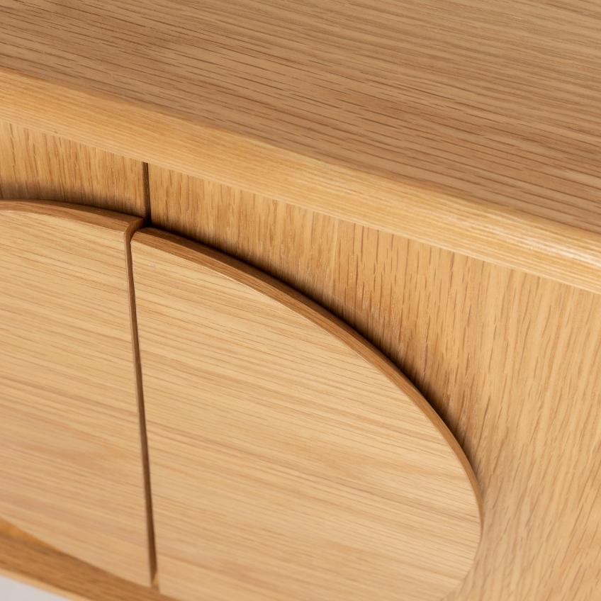 Dubová komoda ZUIVER GROOVE 82 x 40 cm