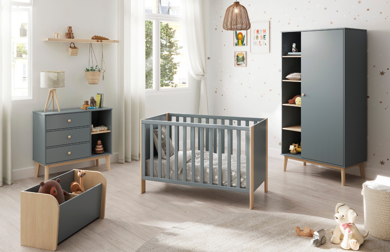 Zelená lakovaná šatní skříň Marckeric Esteban 180 x 90 cm -fv-interier-25