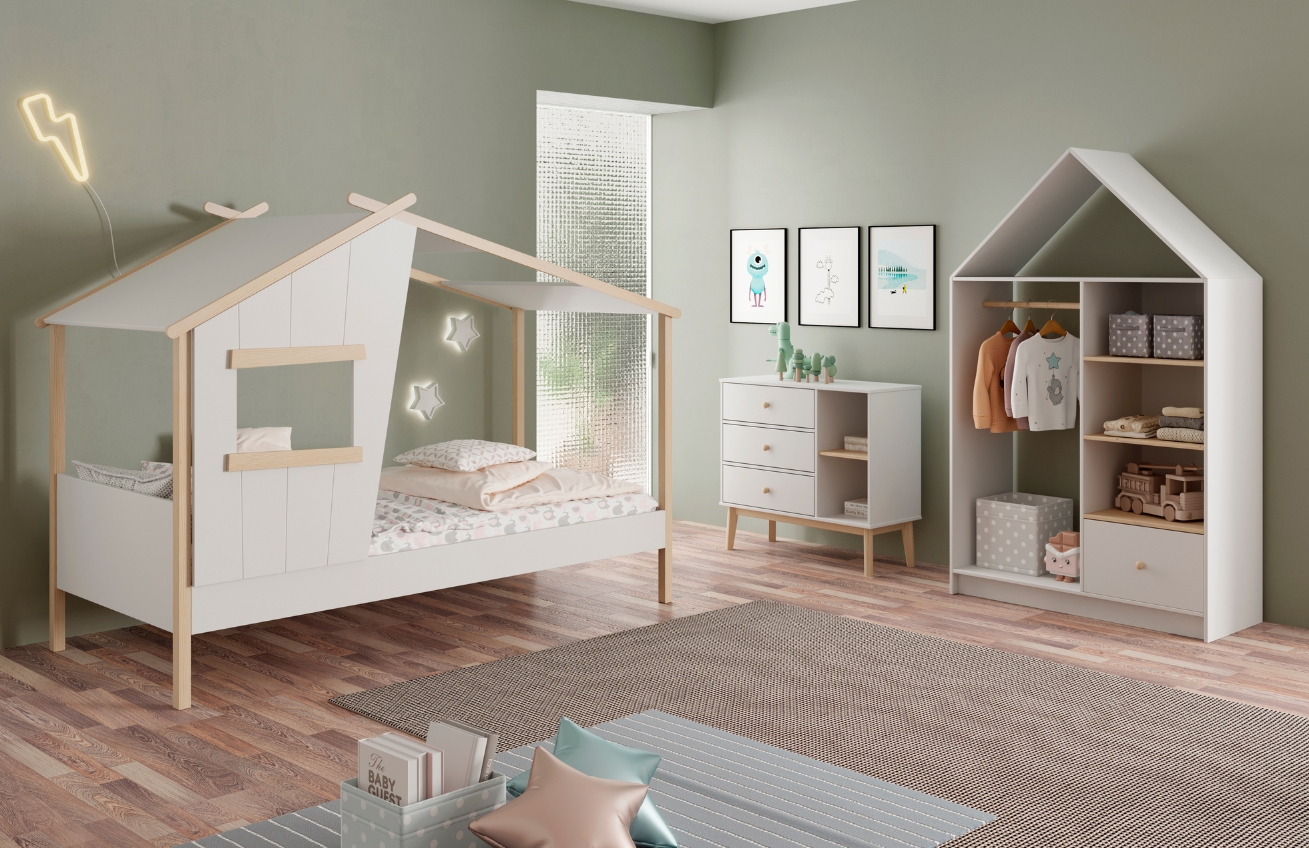 Bílá lakovaná komoda Marckeric Esteban 90 x 40 cm -fv-interier-25