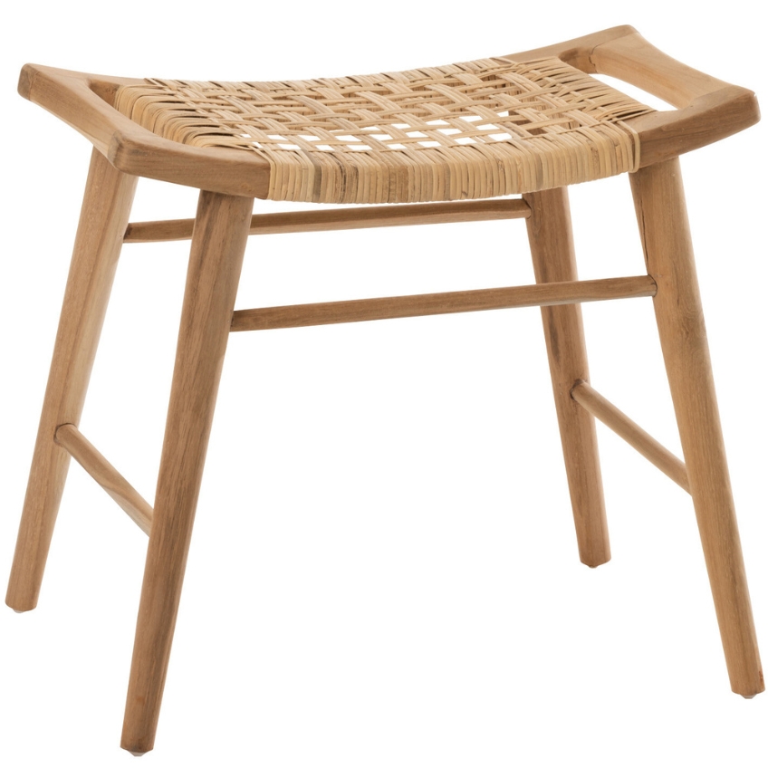 Teaková stolička J-line Alis 47,5 cm