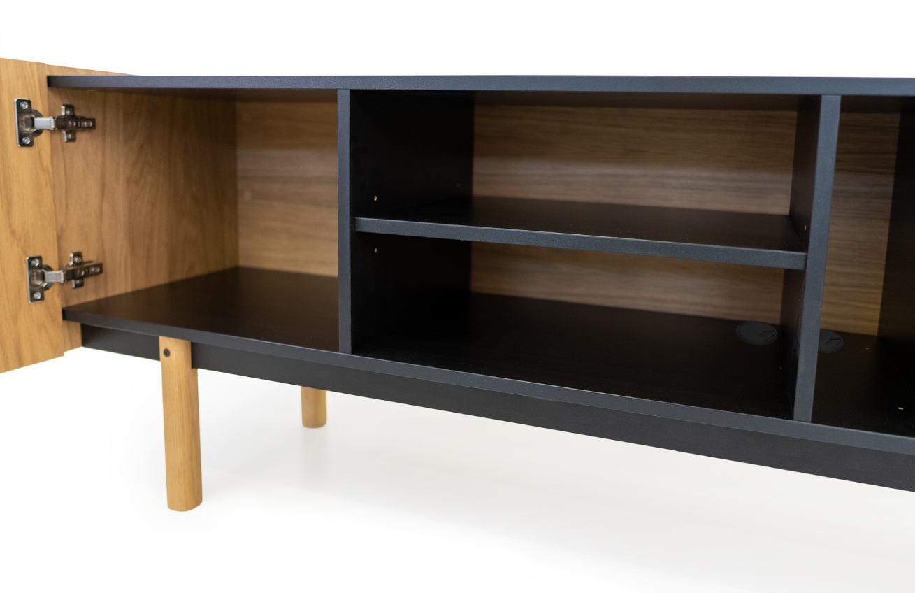 Dubový TV stolek Woodman Porto Ramalde 175 x 40 cm