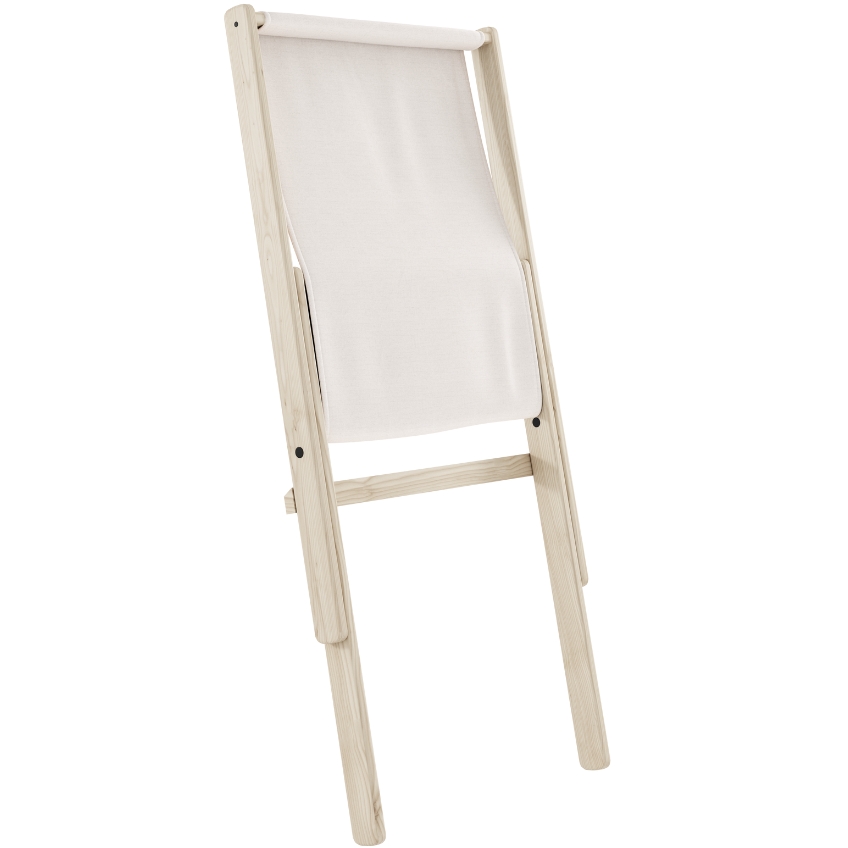 Bílé zahradní skládací křeslo Karup Design Boogie