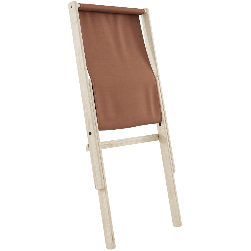 Hnědé skládací křeslo Karup Design Boogie