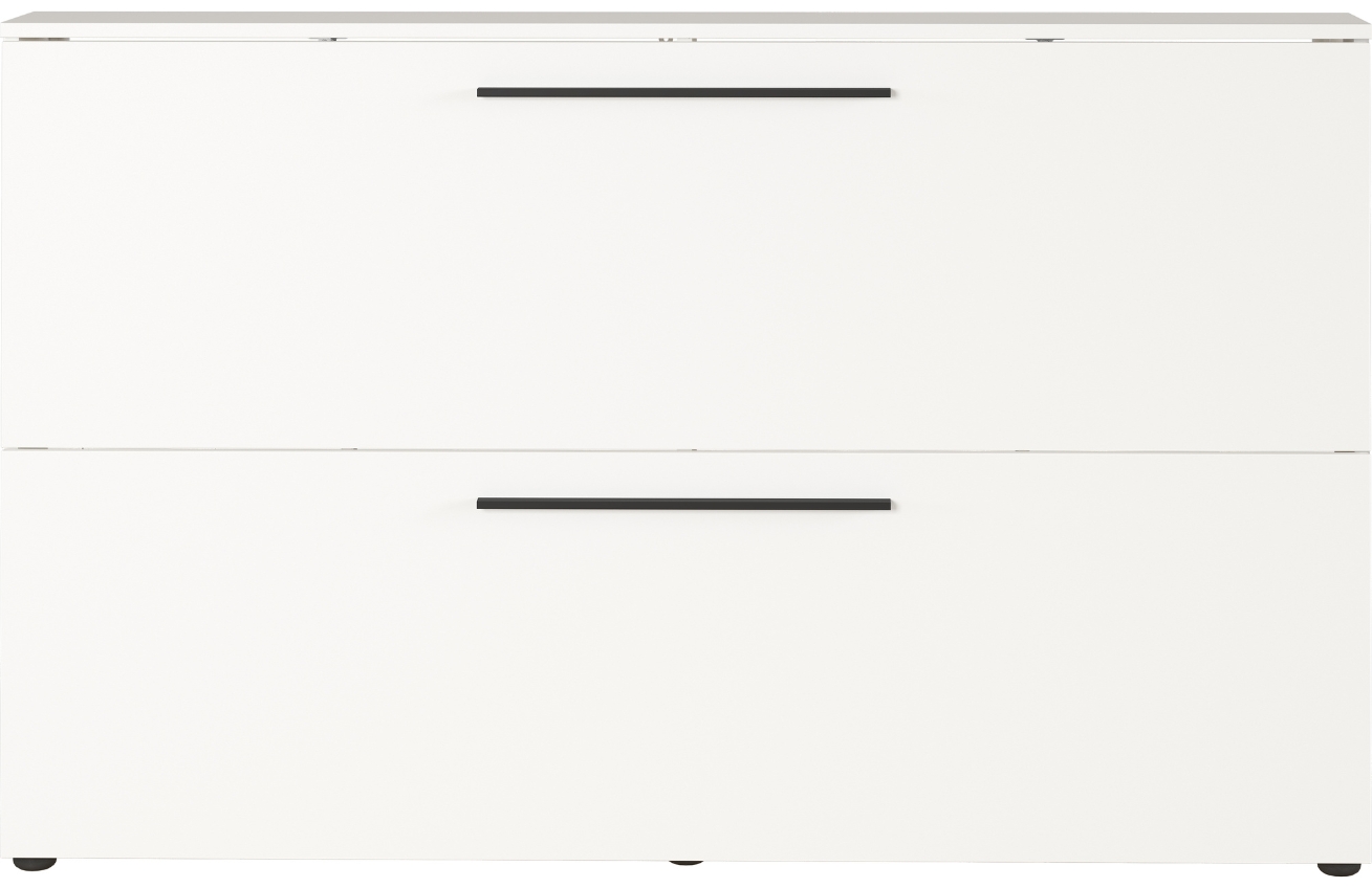 Bílý lakovaný botník GEMA Urlex 85 x 140 cm