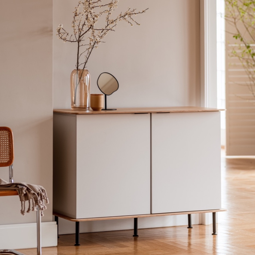 noo.ma &Scaron;ed&aacute; komoda Suumo 120 x 50 cm