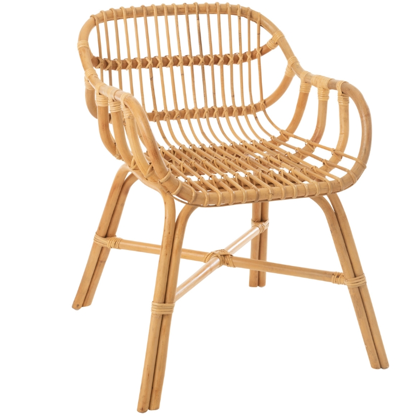 Ratanov&aacute; j&iacute;dlen&iacute; židle J-line Naturale