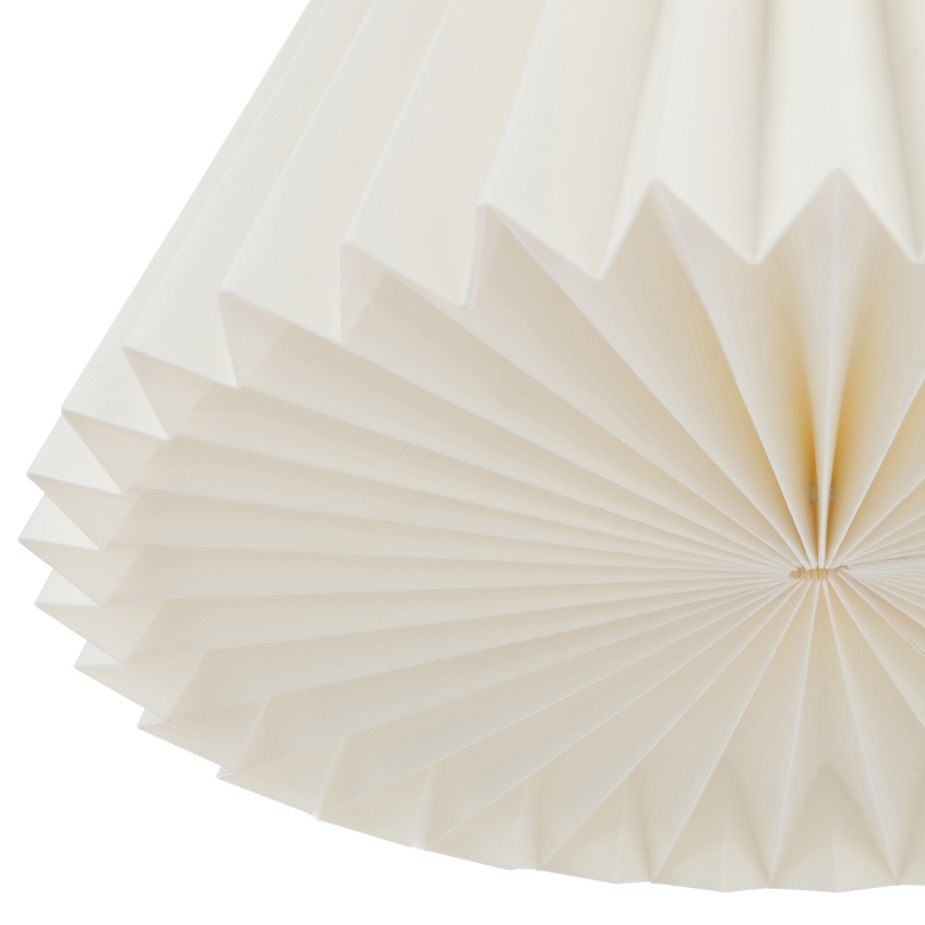Bílé papírové stínidlo J-line Dine 36 cm