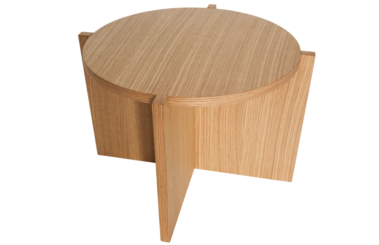 Dubový podstavec Hübsch Nomad 45 cm