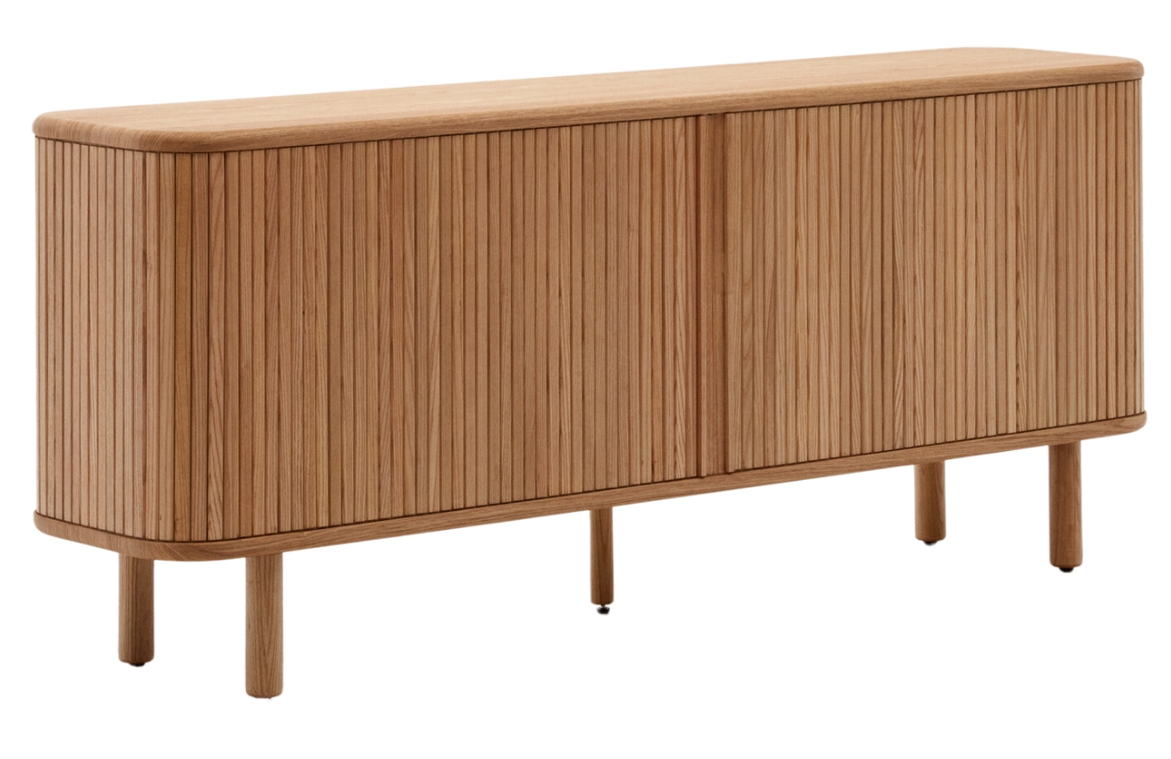 Dřevěn&aacute; komoda Kave Home Mailen 180 x 40 cm