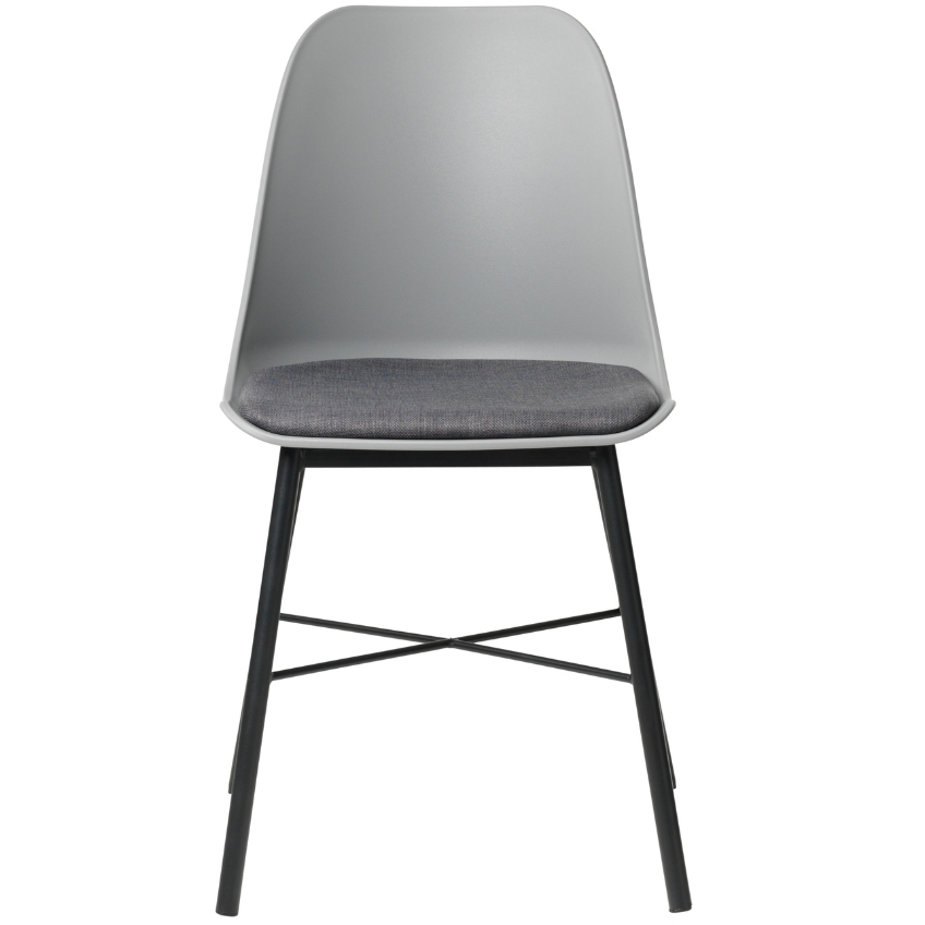 Šedá plastová jídelní židle Unique Furniture Whistler