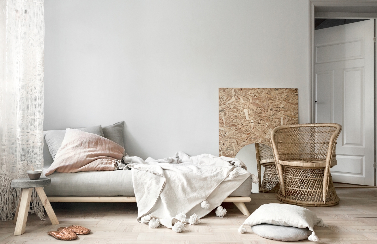 Šedá trojmístná pohovka Karup Design Senza 200 cm