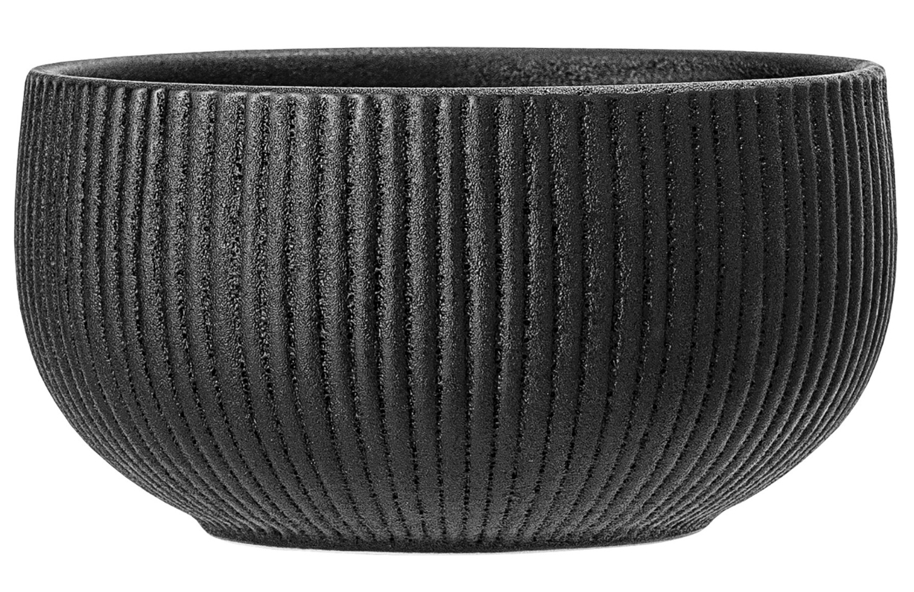 Černá kameninová miska Bloomingville Neri 14,5 cm