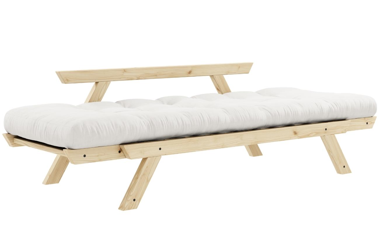 Bílá dvoumístná rozkládací pohovka Karup Design Bebop 174 cm