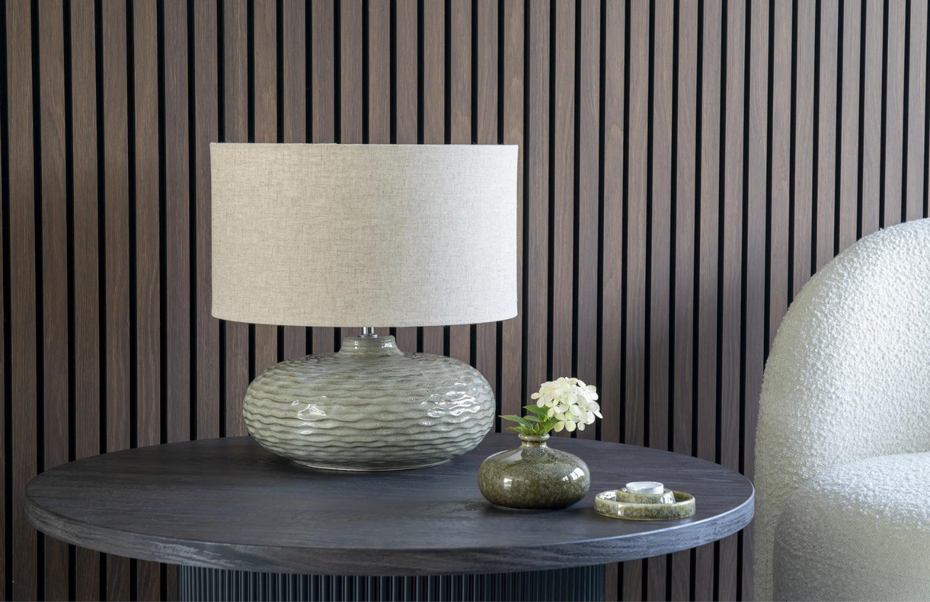 Nordic Living Tmavě hnědý dřevěný konferenční stolek Benovia 80 cm