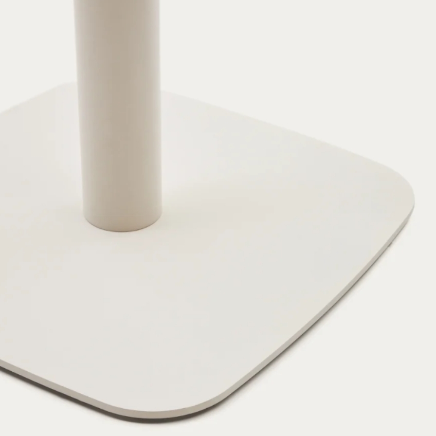 Bílý barový stůl Kave Home Dina 60 cm