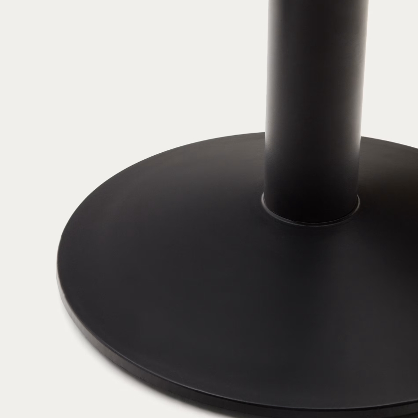 Ořechový bistro stolek Kave Home Esilda 70 cm
