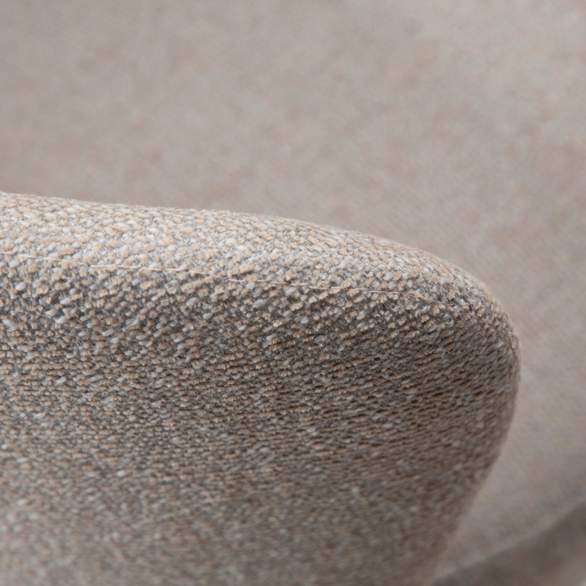 ​​​​​Dan-Form Světle šedá bouclé barová židle DAN-FORM Orbit 68 cm