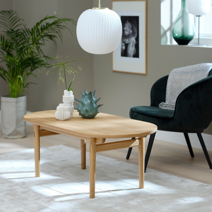 Dubový konferenční stolek Unique Furniture Carno 130 x 70 cm