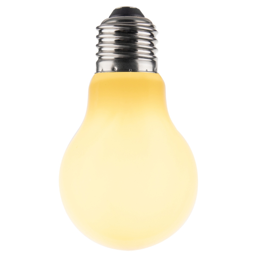 Opálově bílá žárovka Halo Design COLORS Standard E27 7,5W