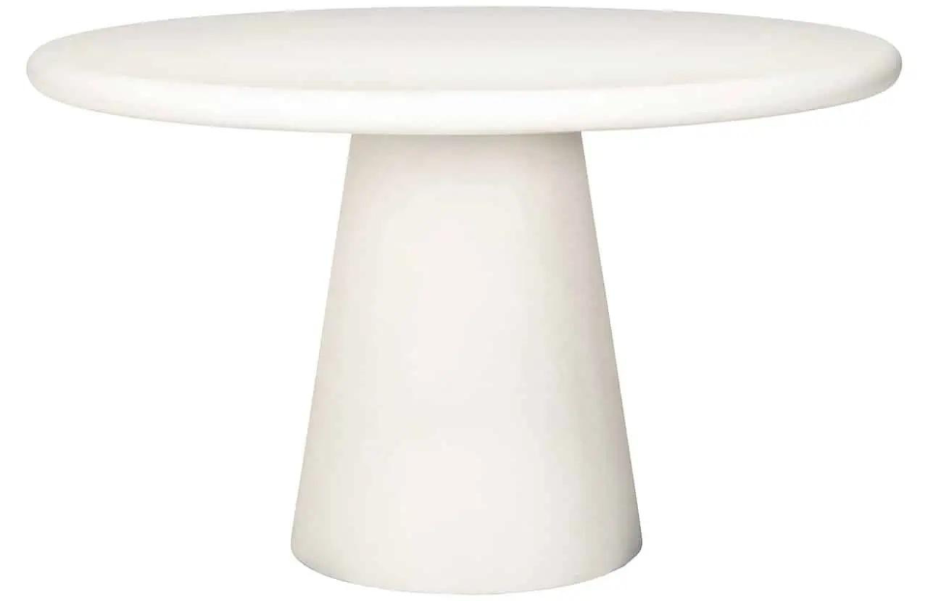 B&iacute;l&yacute; j&iacute;deln&iacute; stůl Richmond Bloomstone 130 cm