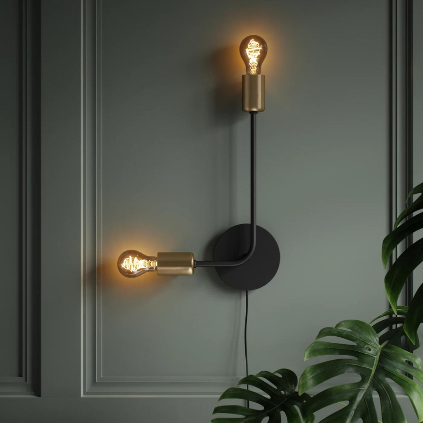 Nordlux Kouřově šedá dekorativní stmívatelná LED žárovka Spiral Deco Standard E27 4,5W