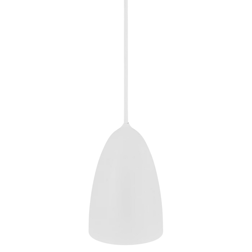 Nordlux Bílé kovové závěsné světlo Nexus 10 cm
