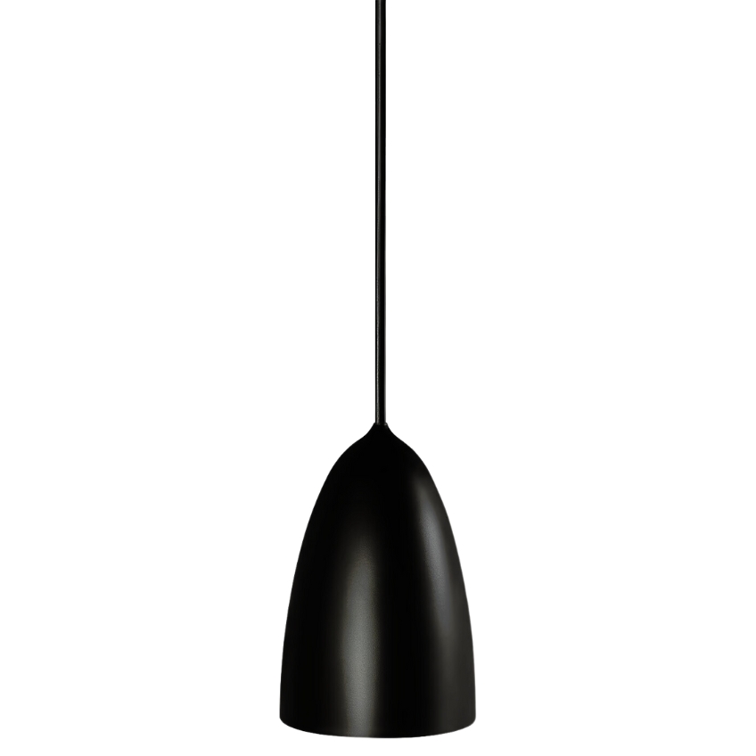 Nordlux Černé kovové závěsné světlo Nexus 10 cm