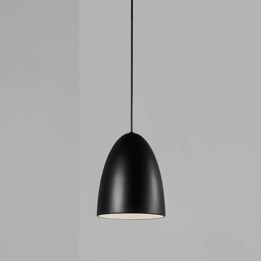Nordlux Černé kovové závěsné světlo Nexus 20 cm