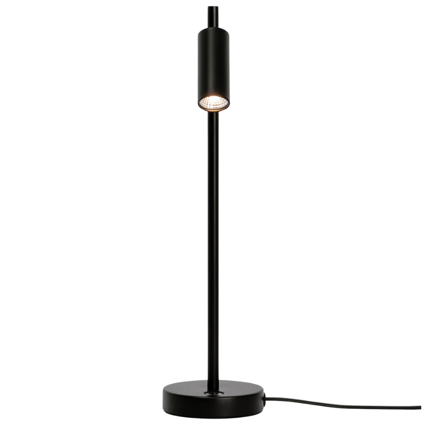 Nordlux Černá kovová stolní lampa Omari