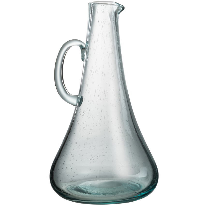 Modrý skleněný džbán J-line Carouffe 2,7 l