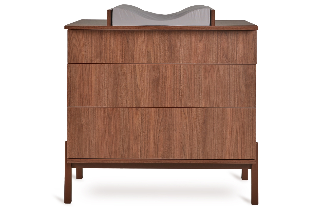 Hnědá nástavba pro přebalovací komodu Quax Ashi 96 x 65 cm