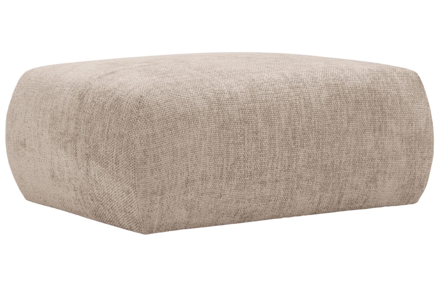 B&eacute;žov&aacute; čalouněn&aacute; podnožka Cosmopolitan Design Matera 88 x 68 cm