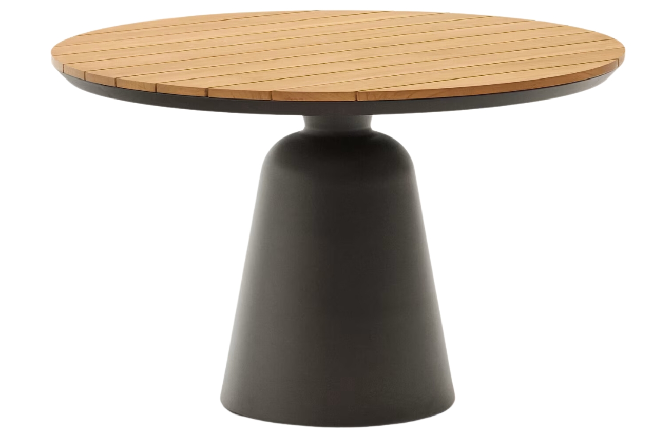 Teakov&yacute; zahradn&iacute; stůl Kave Home Tudons 120 cm