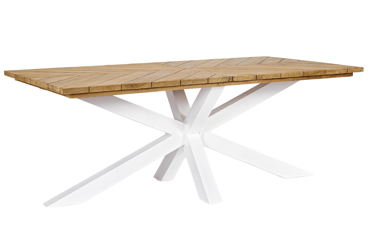 Teakov&yacute; zahradn&iacute; j&iacute;deln&iacute; stůl Bizzotto Palmdale II. 200 x 100 cm