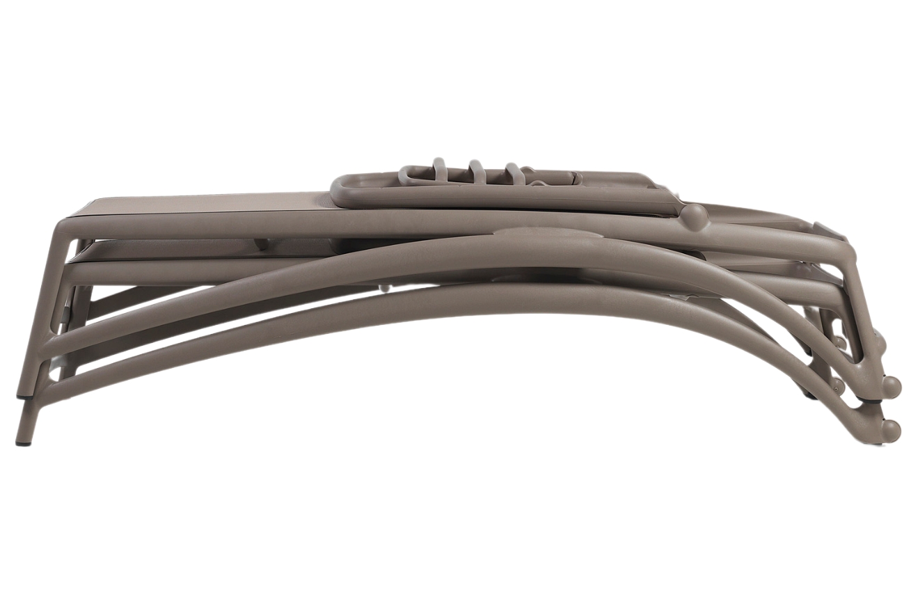 Nardi Hnědé zahradní lehátko Atlantico